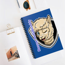 Load image into Gallery viewer, Roscoe Logo Notebook (Blue)
